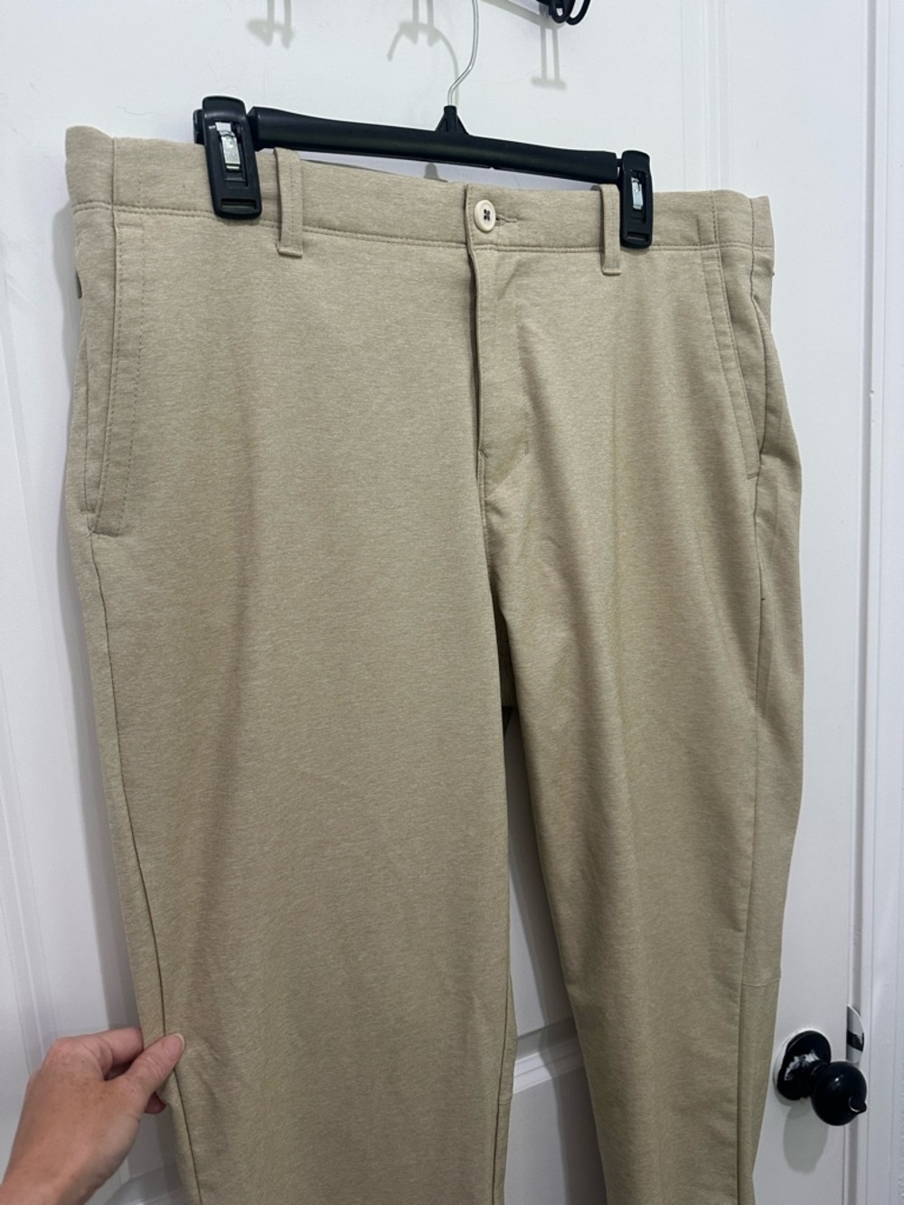 Tommy Bahama On Par Flat Front Pant Men's Tan Chino Pants SZ 36/32 - Picture 3 of 9